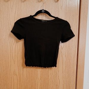 Black Forever 21 Crop Top